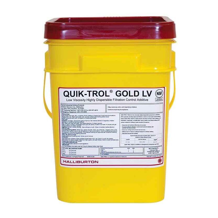 QUIK-TROL® GOLD LV Highly Dispersible Low Viscosity Filtration Control Additive